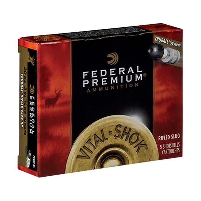 VITAL-SHOK TRUBALL SLUG 20 GAUGE 3'' AMMO