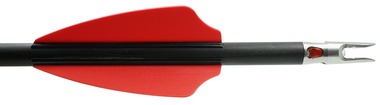 Axe Crossbows AX10002 AX405  Black/Red/White 17.50 Aluminum 3 Pac