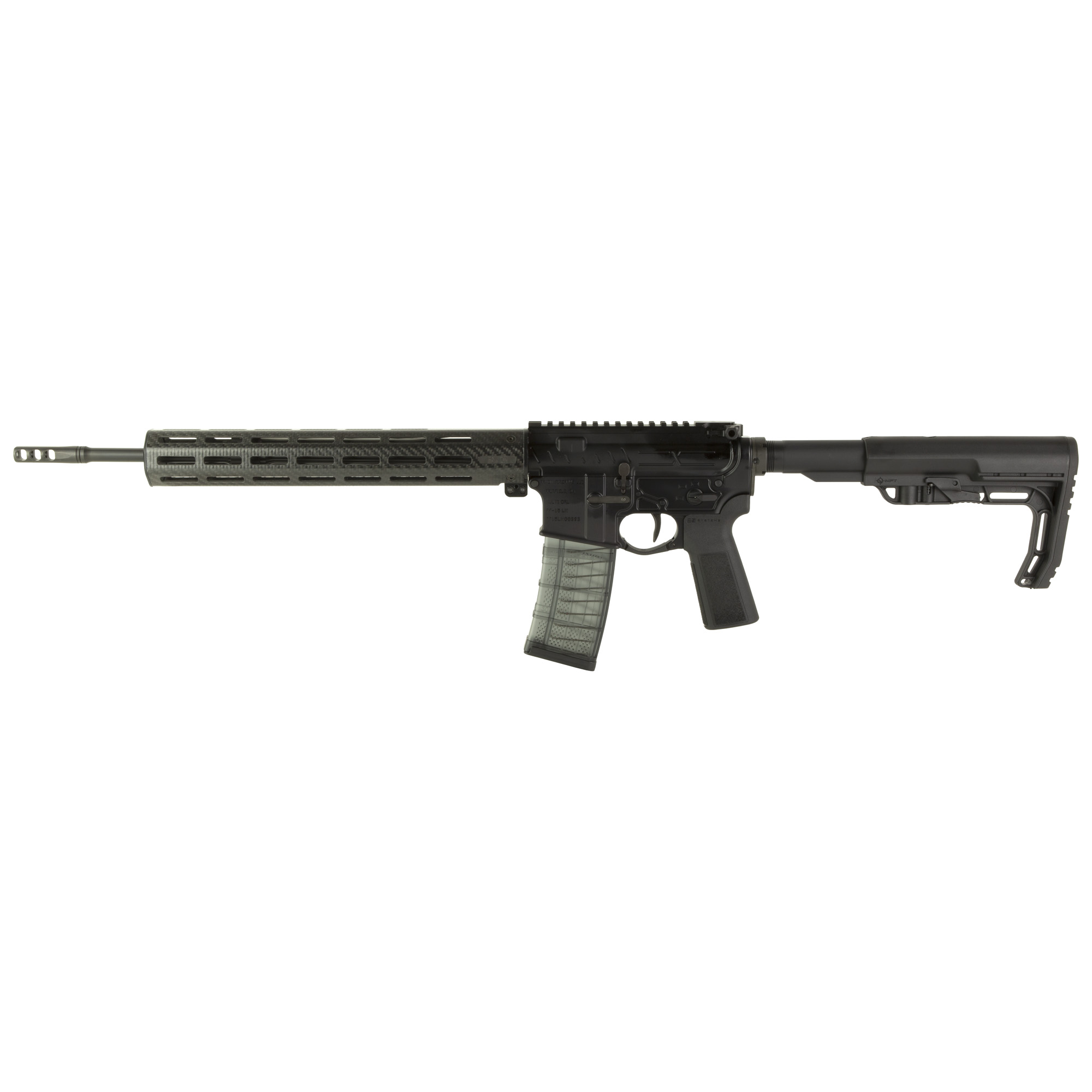 Faxon Firearms ION-X Hyperlite, Semi-automatic Rifle, AR, 556NATO, 16 Barrel, Slim 3 Port Muzzle Brake, Mid Length Gas System, Anodized Finish, Black, 13 Free Float M-LOK Handguard, Hiperfire EDTOM Single Stage Trigger, 30 Rounds, 1 Magazine FX5516X