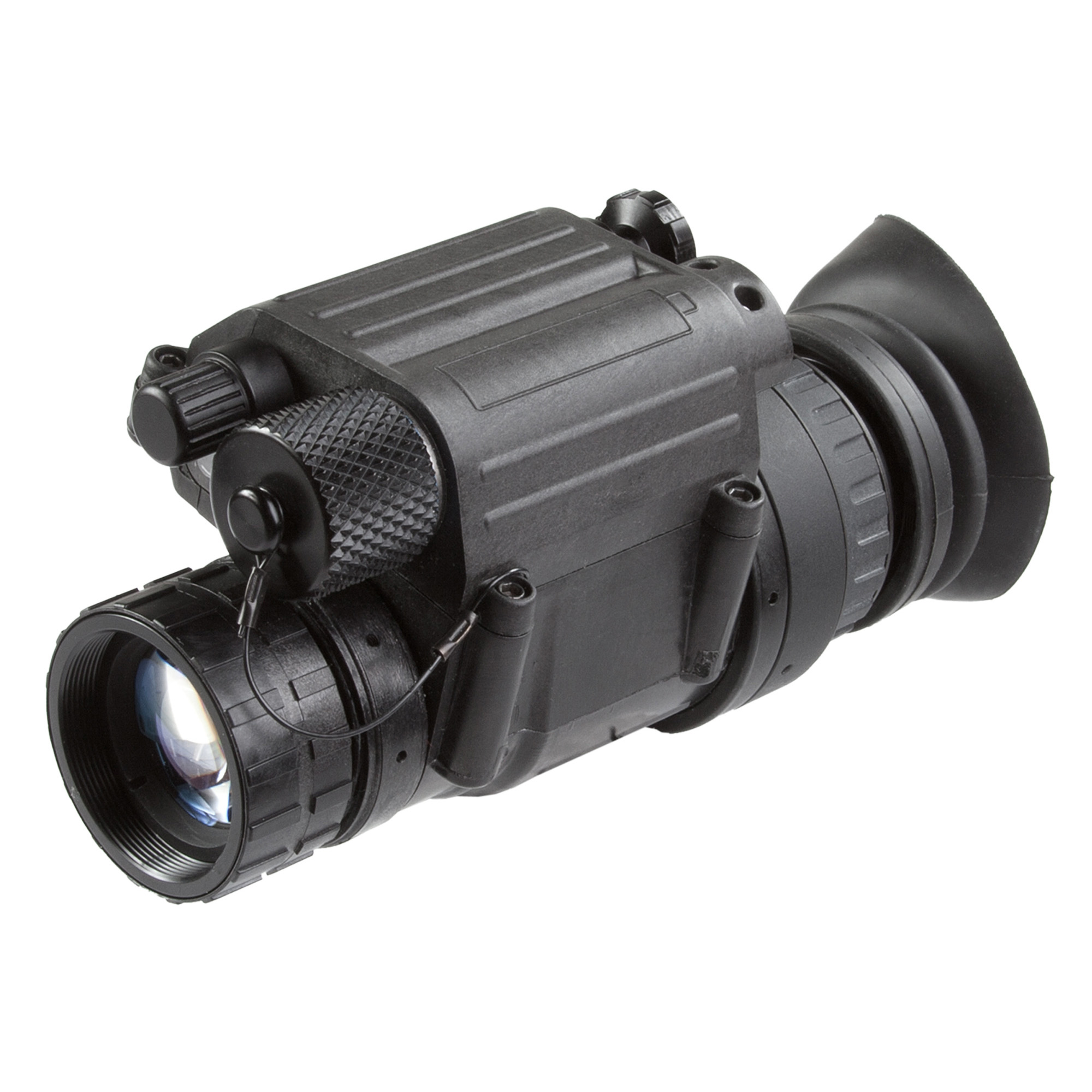 AGM Global Vision PVS-14 NL2, Night Vision Monocular, 1X Magnification, Gen 2+, P43 Green Phosphor IIT, Black 11P14122483021