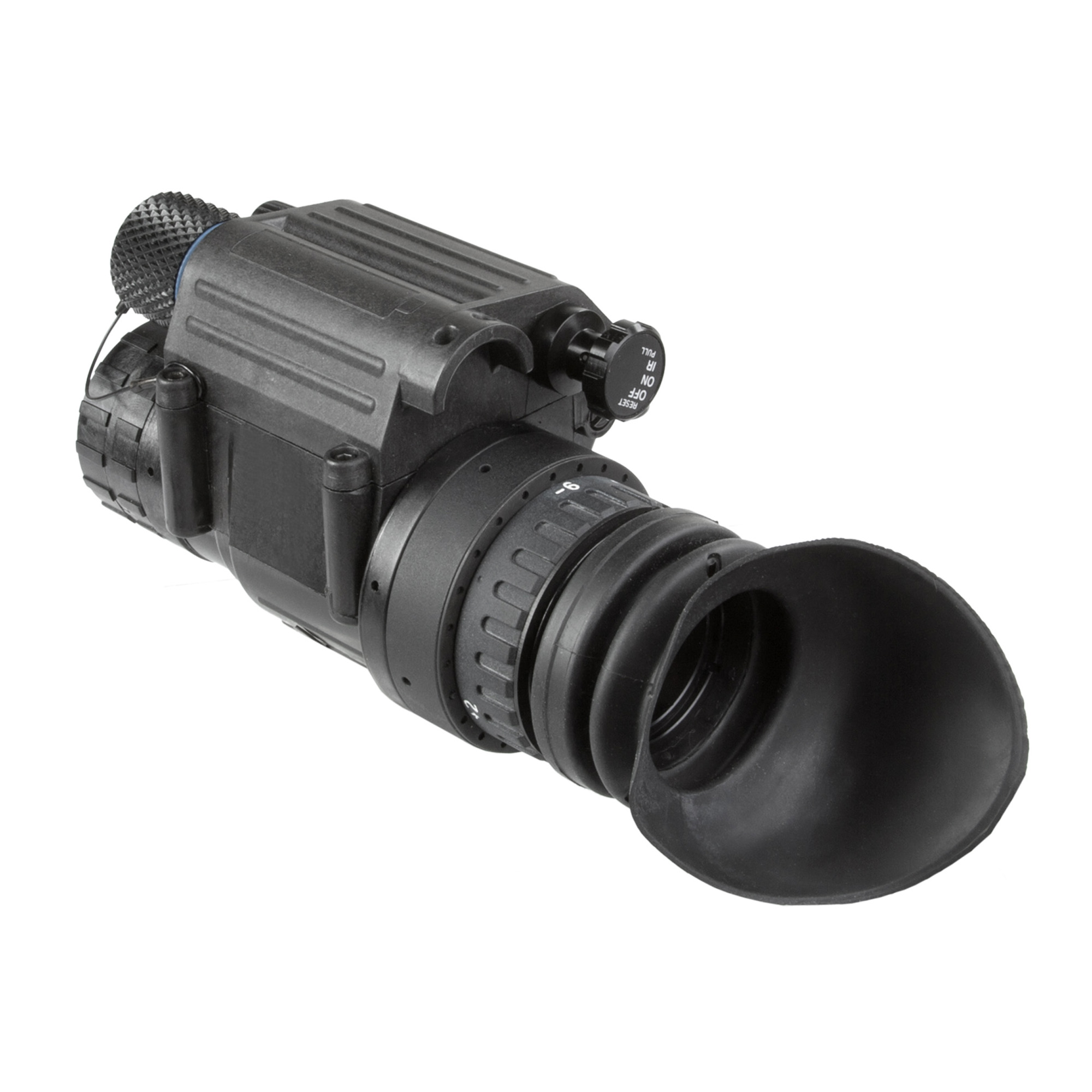 AGM Global Vision PVS-14 NW2, Night Vision Monocular, 1X Magnification, Gen 2+, P45-White Phosphor IIT, Black 11P14122464021