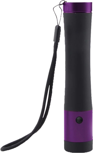 GUARD DOG IVY STUN GUN W/ 200 LUMEN LIGHT RECHARGEABLE PURPL