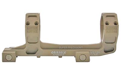 Geissele Automatics Super Precision, Mount, 30mm, Desert Dirt Color, Anodized Finish, Product Finishes, Shade Variations and Other Imperfections Are Normal Due to the Manufacturing Process 05-404S