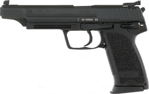 HK USP45 ELITE V1 DA/SA 45ACP 6.02BBL 2-12RD BLACK