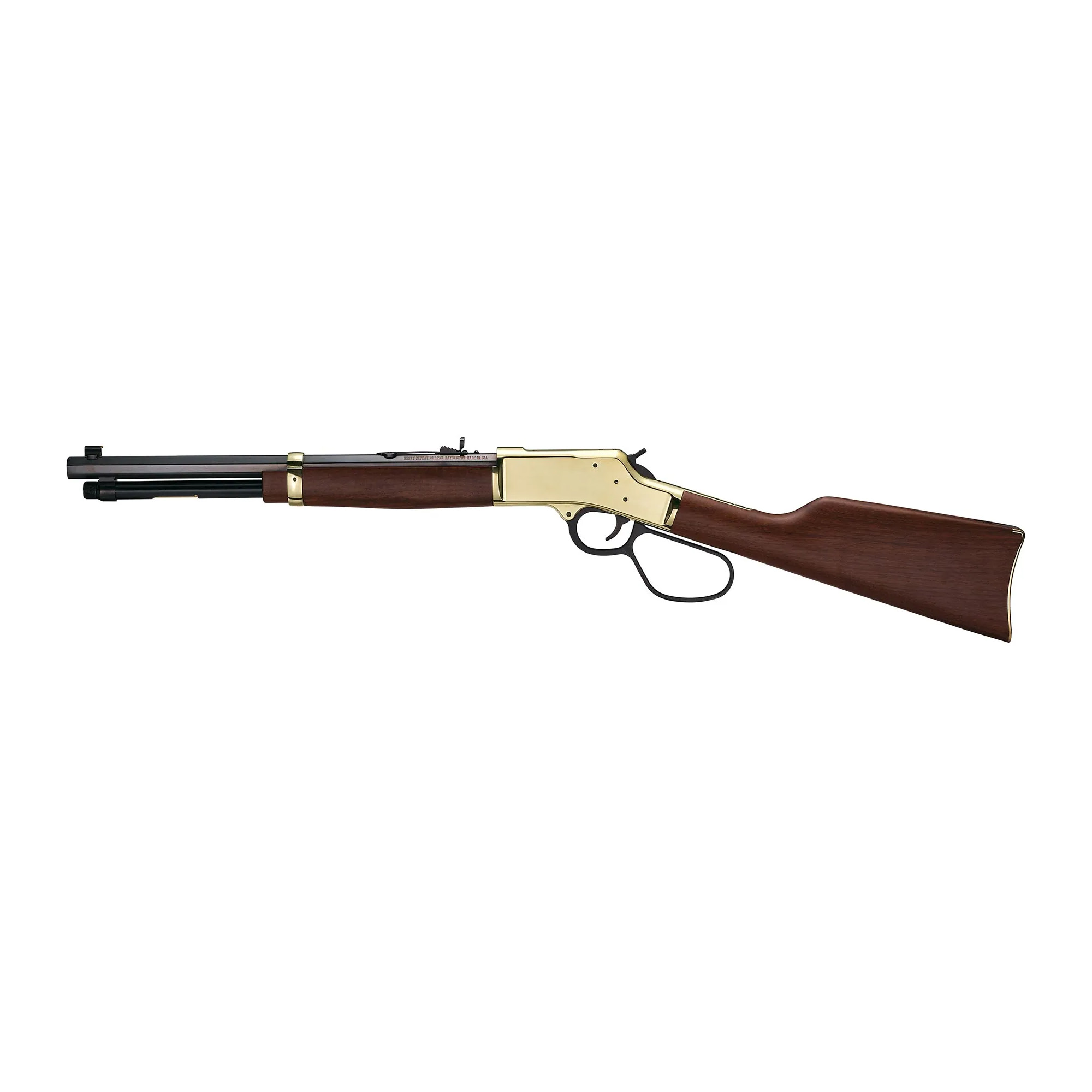 Henry Repeating Arms Big Boy, Lever Action Rifle, 45 Long Colt, 20 Octagon Barrel, Blued Finish, Brass Receiver, Large Loop Lever, Fully Adjustable Semi Buckhorn Sights, American Walnut Stock, 10 Rounds H006GCL