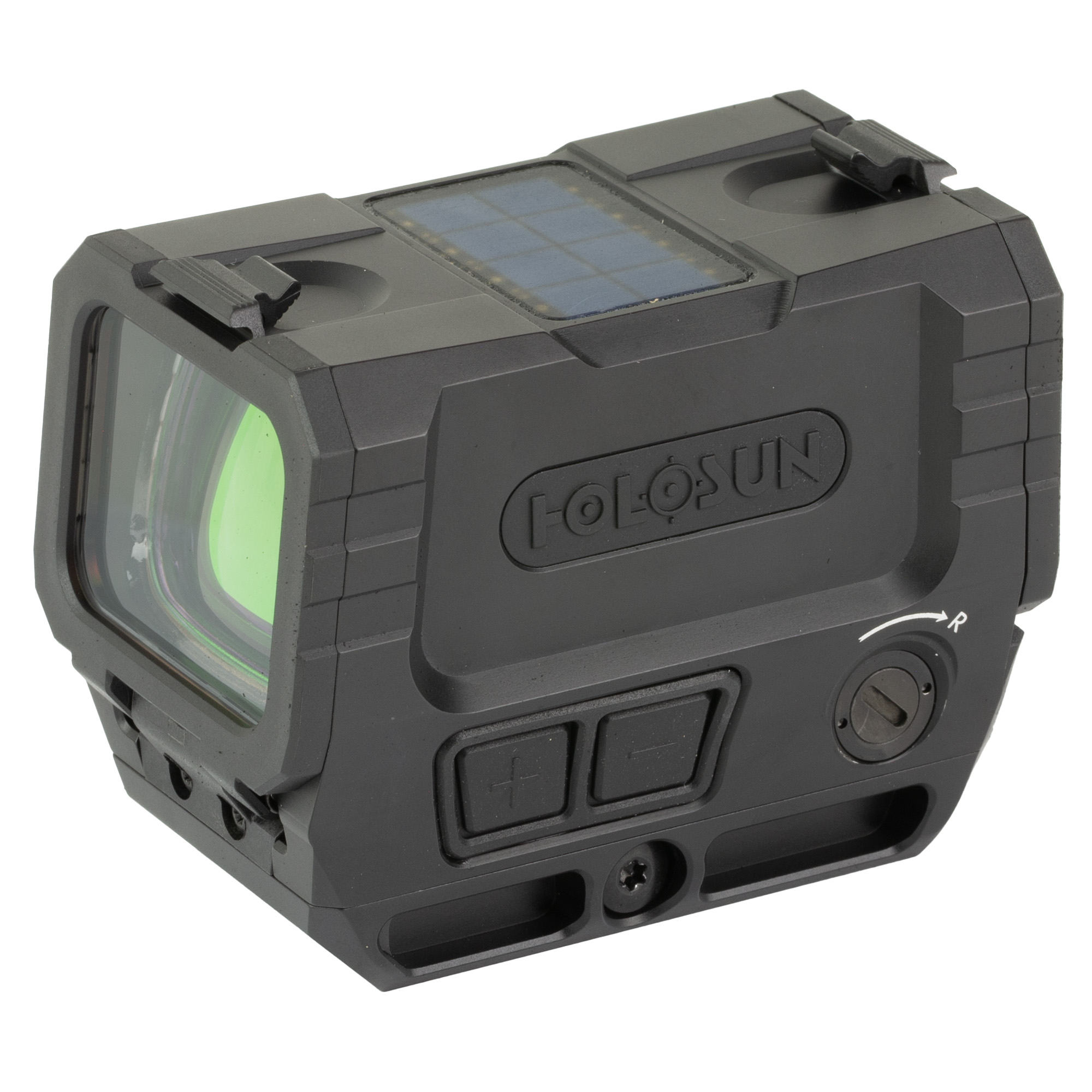 Holosun Technologies Ronin AEMS MAX, Red Dot, Non-Magnified, Multiple Reticle System (MRS), 32 MOA Circle with 2 MOA Dot, Shake Awake, Solar Failsafe, Anodized Finish, Black RONIN-AEMS-MAX-RD