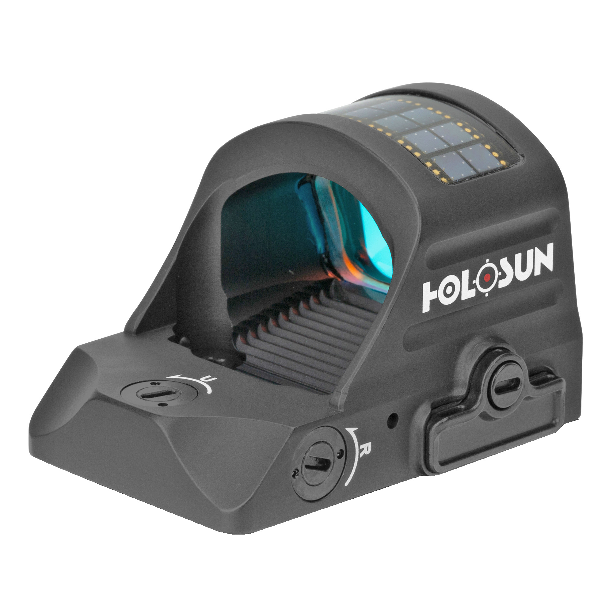 Holosun Technologies 507C-X2, Red Dot, 32 MOA Ring & 2 MOA Dot, Black Color, Side Battery, Solar Failsafe, Mount Not Included HS507C X2