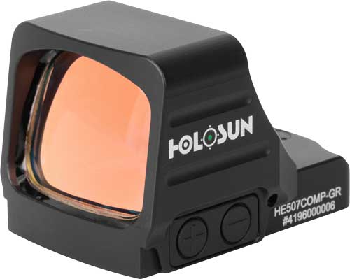 HOLOSUN 507 COMP LG OPEN LENS GREEN MULTI RET SLR SHAKE AWK