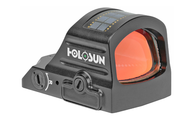 Holosun Technologies 407C-GR-X2, Green Dot, 2 MOA, Black Color, Side Battery, Solar Failsafe HE407C-GR X2