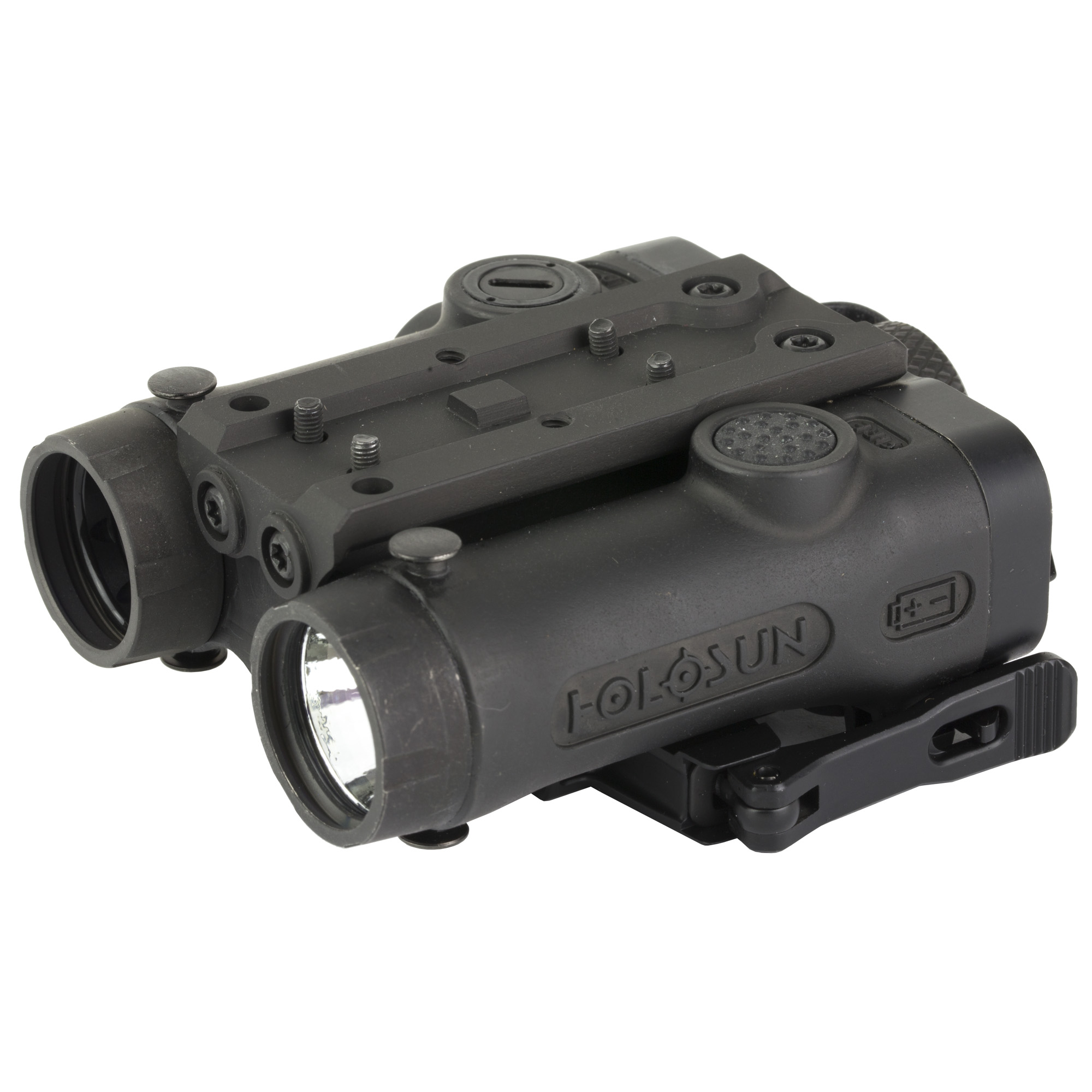 Holosun Technologies LE420, Green Visible and IR Laser w/IR Illuminator, Fits 1913 Picatinny Rail, Matte Finish, Black, Includes Remote Switch LE420-GR