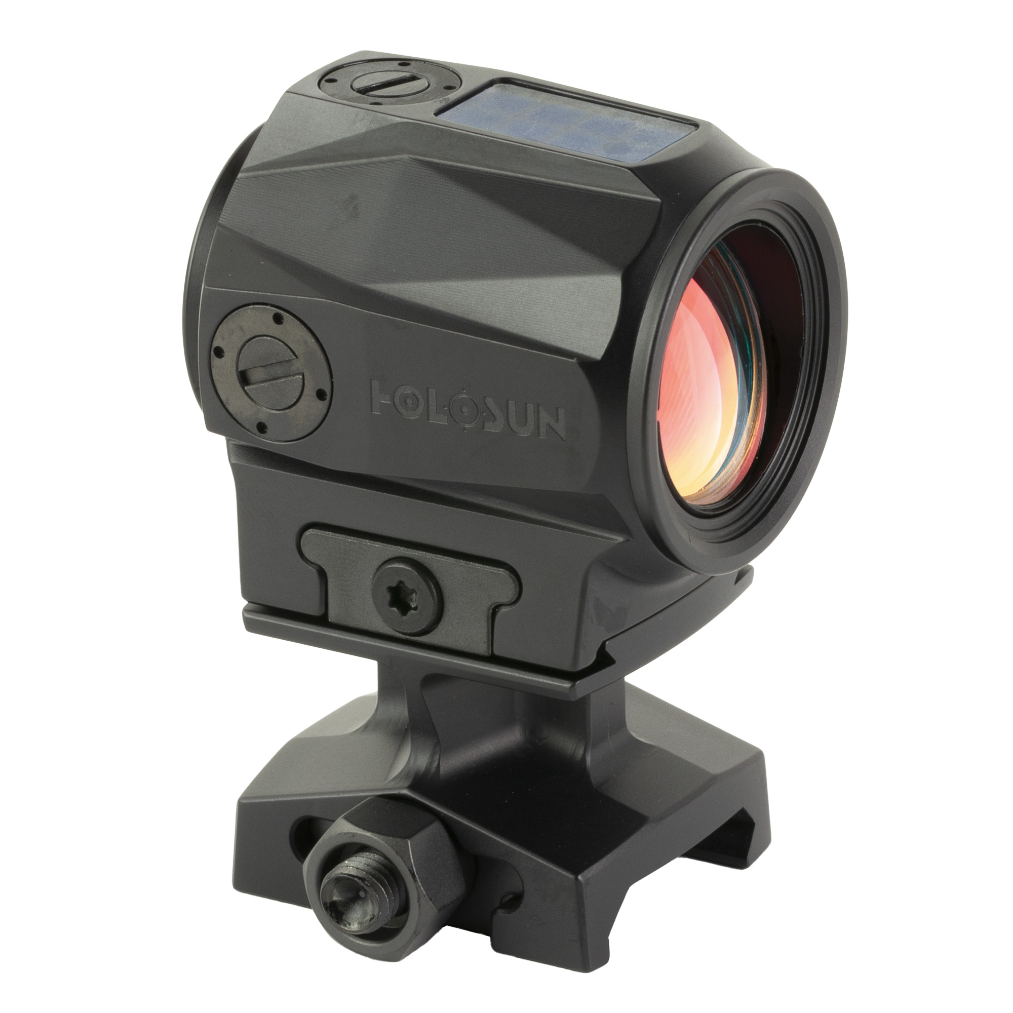 Holosun Technologies SCRS, Green Dot Sight, Non-Magnified, Fits 509T Footprint, Green Ring & 2 MOA Dot, Matte Finish, Black, Solar with 2032 Battery SCRS-GR-MRS