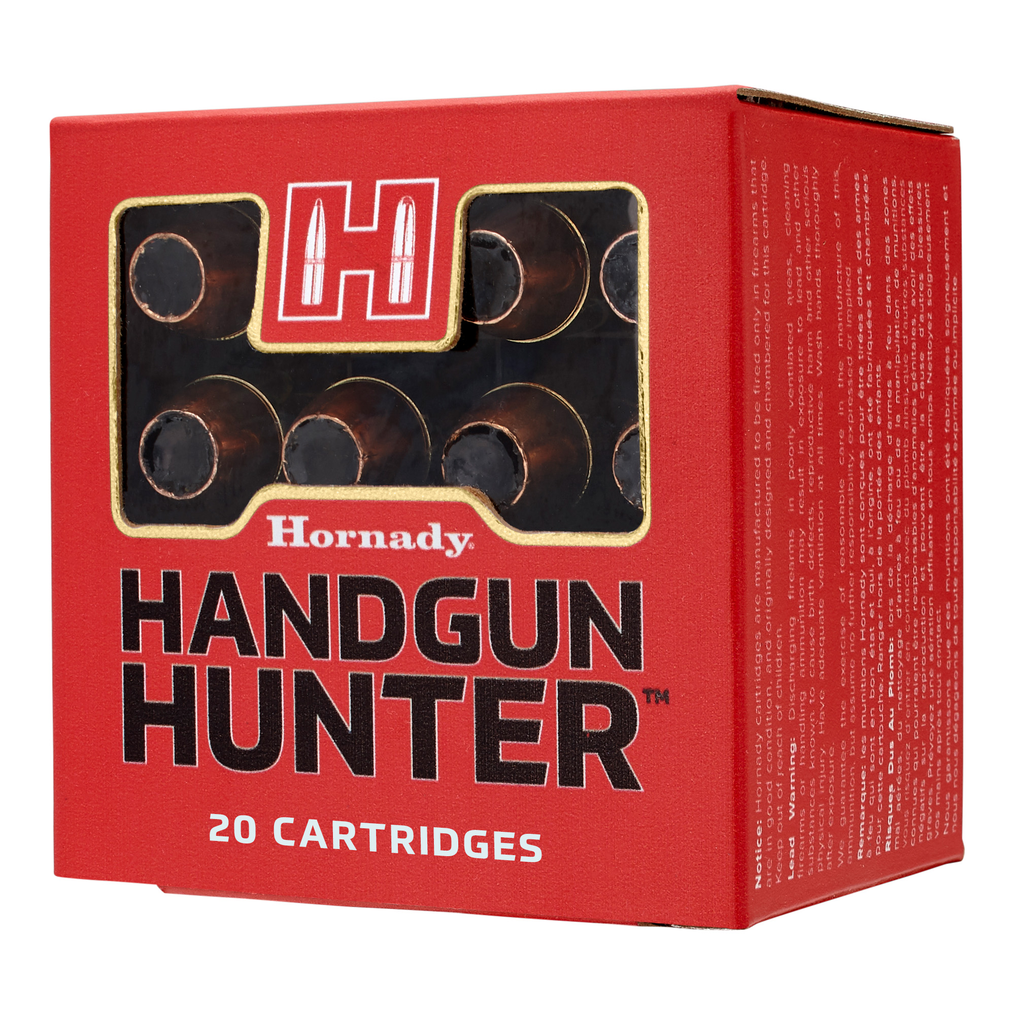 Hornady Handgun Hunter, 500 S&W, 300Grain, MonoFlex Projectile, 20 ...