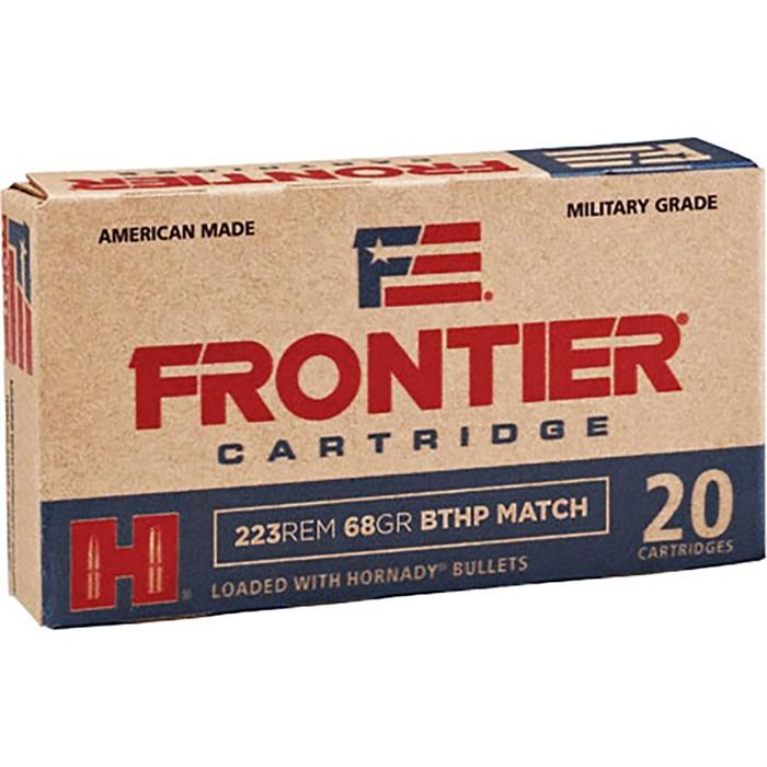 FRONTIER AMMO 223 REMINTON 68GR BTHP MATCH