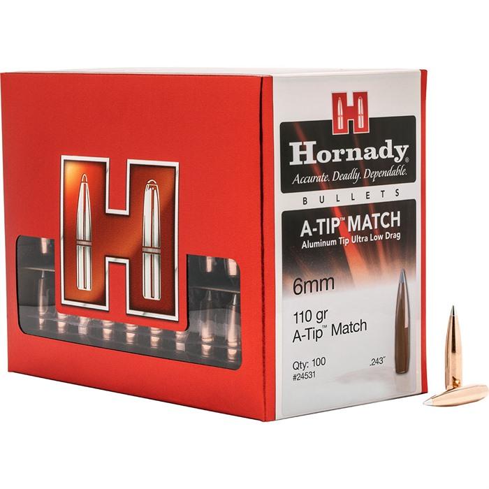 A-TIP 6MM (0.243'') MATCH BULLETS