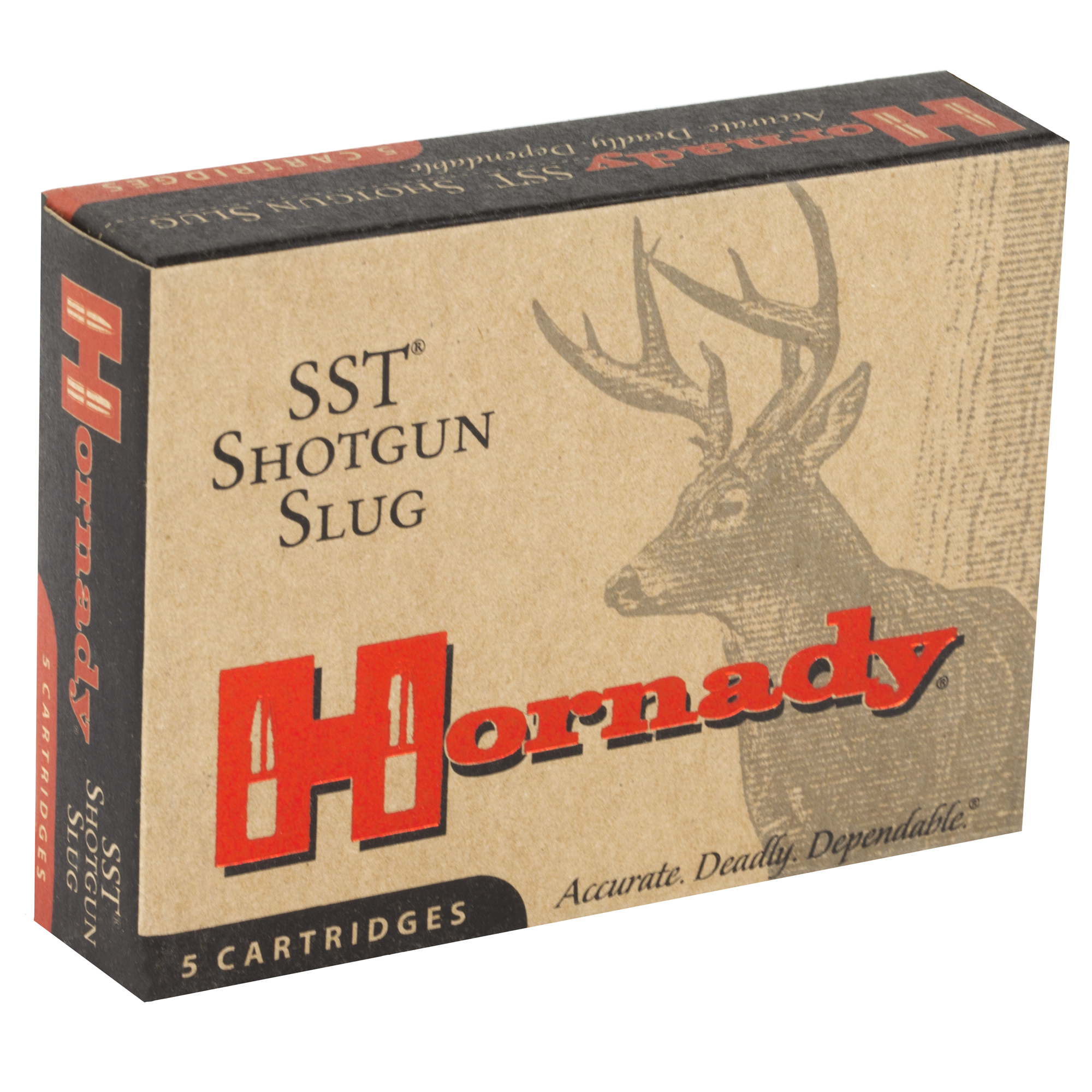 Hornady SST, 20 Gauge, 2.75, 250 Grain, Sabot Slug, 5 Round Box 86232
