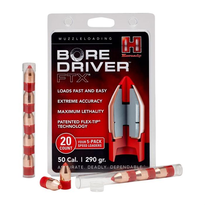 BORE DRIVER FTX 50 CALIBER MUZZLELOADER BULLETS