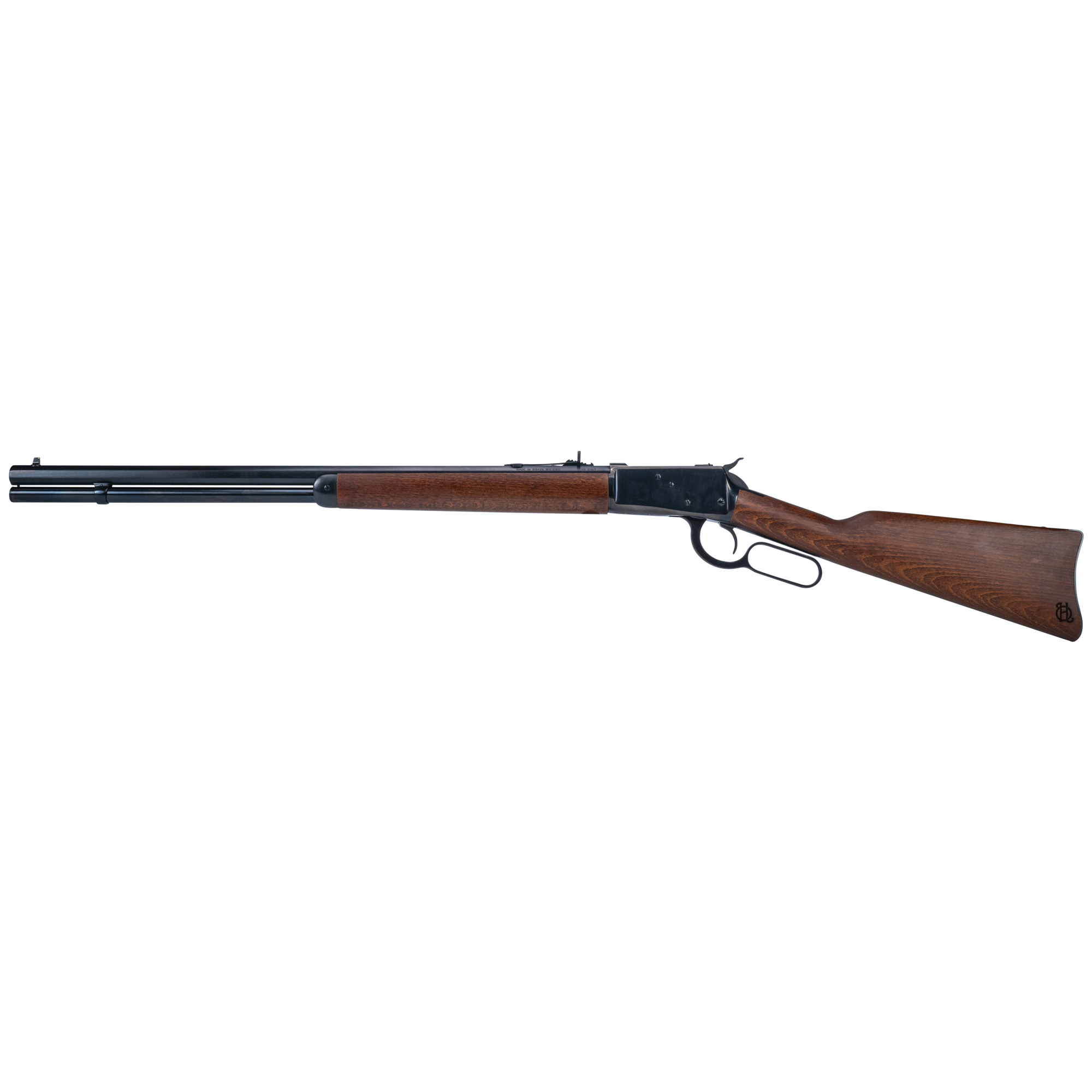 Heritage R92, Lever Action Rifle, 45 Long Colt, 24 Barrel, Matte Finish, Black, Octagon Barrel, Hardwood Furniture, 12 Rounds H9204524F1