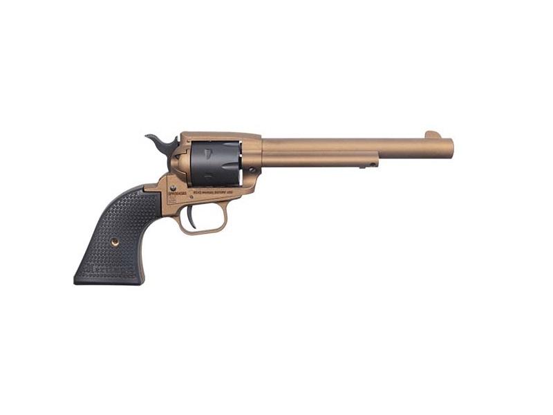 Heritage Mfg SRR22A6 Rough Rider  22 LR 6 Shot, 6.50 Burnt Bronze