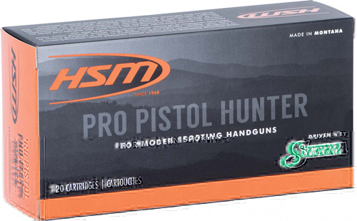 HSM PRO PISTOL 10MM 180GR JHP 20RD 20BX/CS