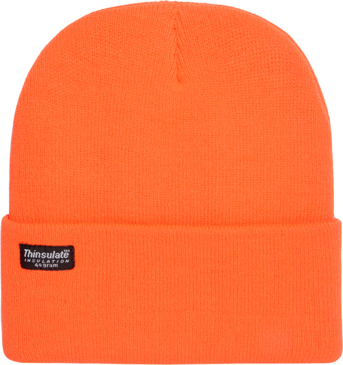 HOT SHOT BASICS 2-PLY KNIT CAP COMMANDER BLAZE INSULATED