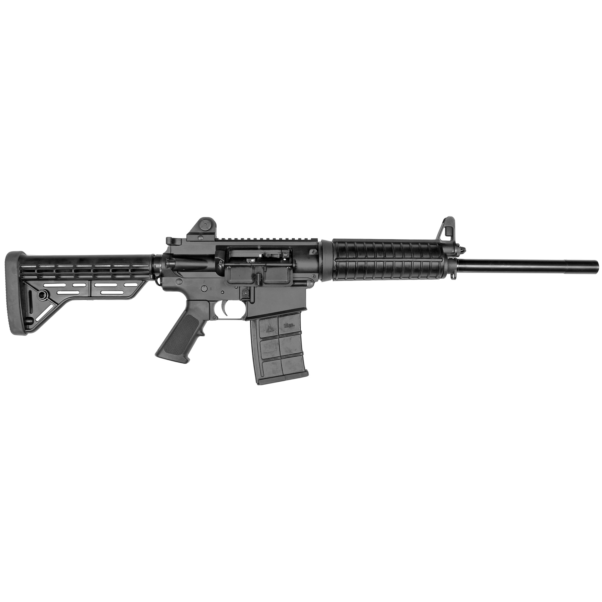 JTS Group M12AR-B1, Semi-automatic, AR, 12 Gauge 3, 18.7 Barrel, Cylinder Choke, Black Color, Polymer Grip and Fixed Stock, 5Rd, 2 Magazines M12AR-B1
