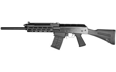 JTS Group M12AK-T1, Semi-automatic, AK, 12 Gauge 3, 18.7 Barrel, Cylinder Choke, Black Color, Polymer Grip and Fixed Stock, Aluminum Forearm with M-LOK Slots, 5Rd, 2 Magazines M12AK-T1