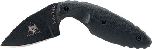 KA-BAR TDI KNIFE PLAIN EDGE 2.3125 W/SHEATH BLACK