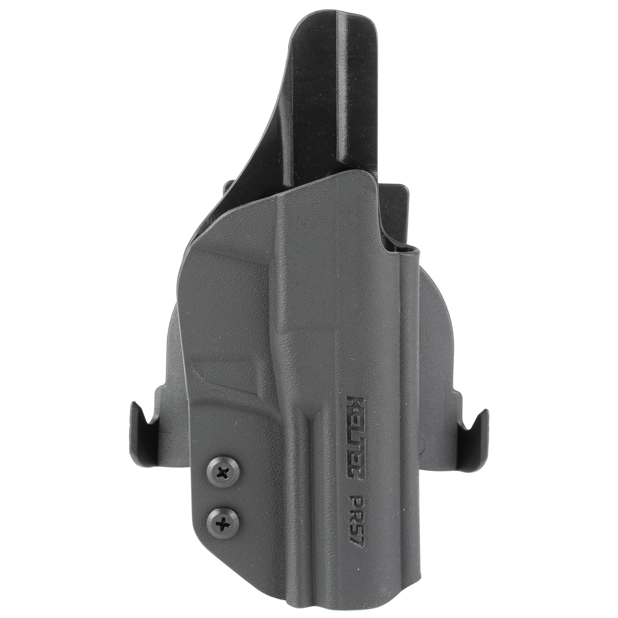 Kel-Tec Outside Waistband Paddle Holster, Fits Keltec PR57, Kydex Construction, Black, Right Hand KTC-PR57-BK-RH-OWBPD
