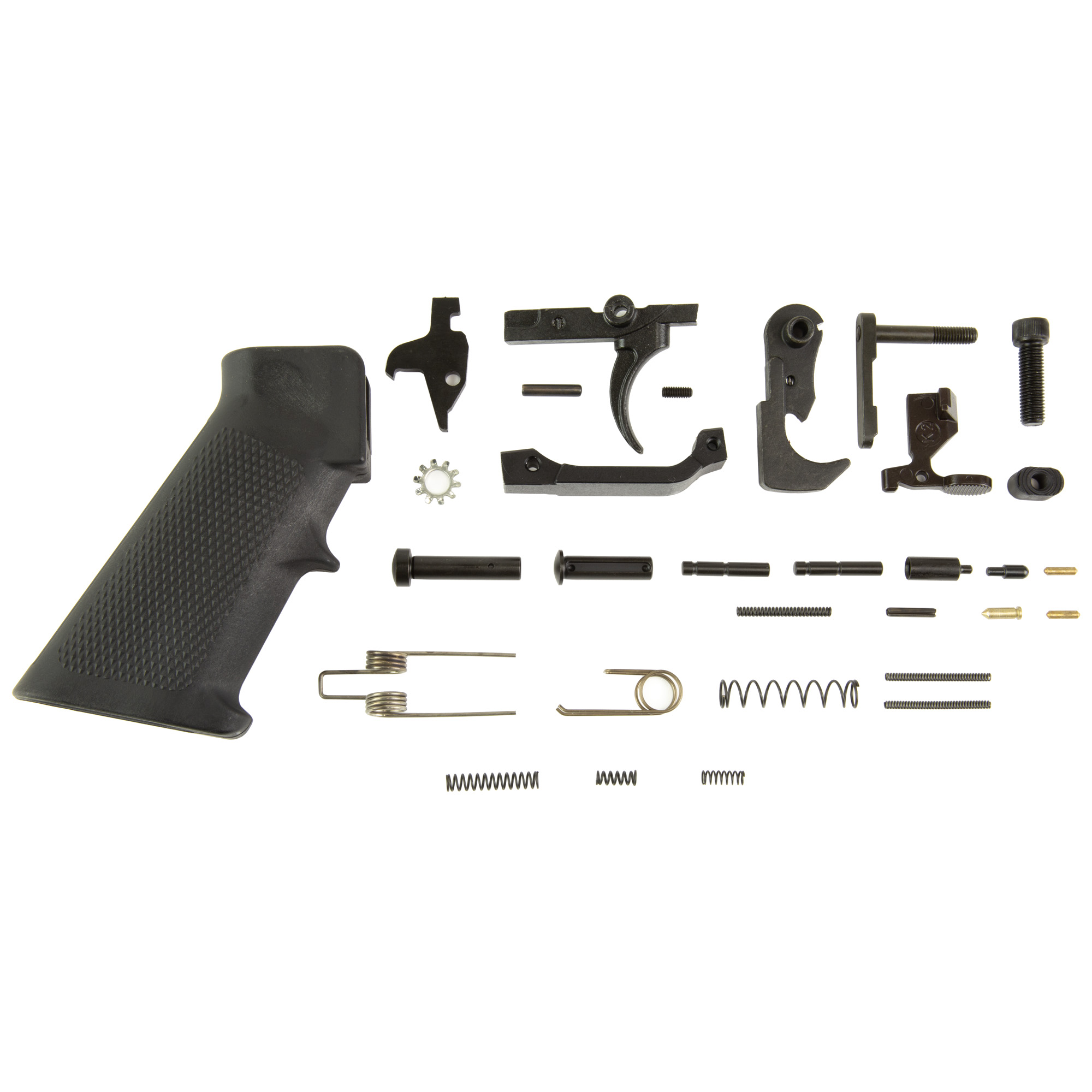 KAK Industry Lower Parts Kit, For AR-15, Black 506-1015-007