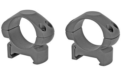 Konus 7402 Steel Rings  Matte Black 1  Low 0 MOA