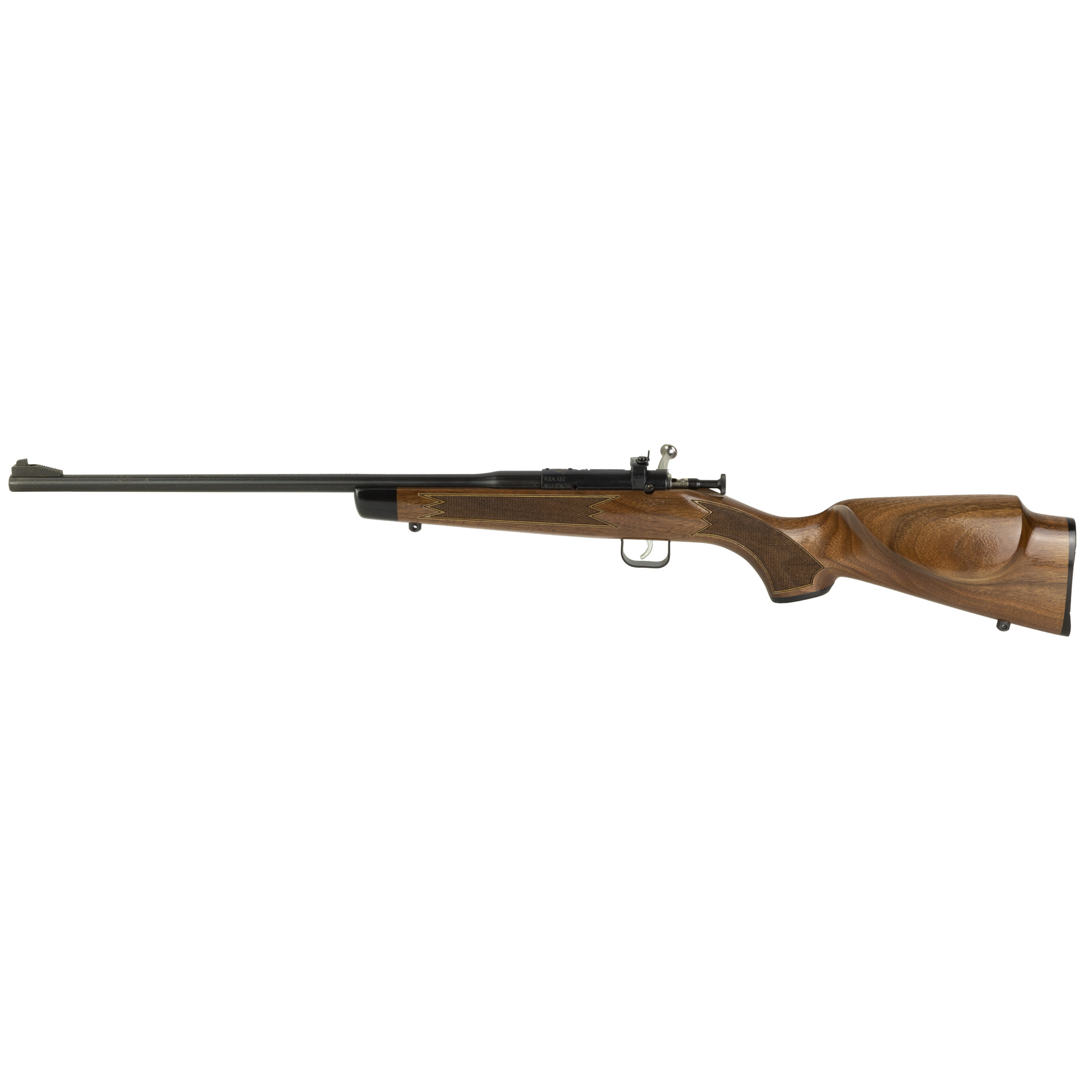 Keystone Sporting Arms Chipmunk Deluxe Walnut SE, Bolt Action Compact Rifle, Single Shot, 22 LR, 16.125 Barrel, Matte Blued Finish, Walnut Stock, Adjustable Sights 00008