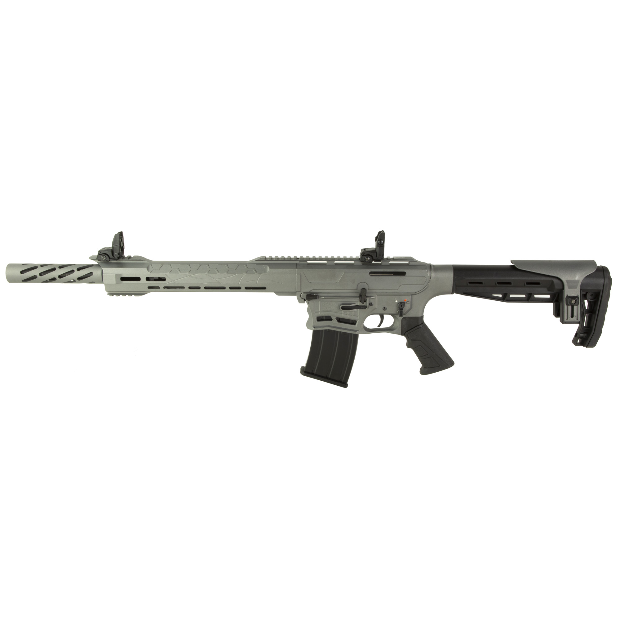 Citadel BOSS-25, Semi-automatic Shotgun, 12 Gauge, 3 Chamber, 18.75 Barrel, Cerakote Finish, Tactical Gray, Synthetic Furniture, 5 Rounds, 2 Magazines, Includes 5 Choke Tubes CBOSS2512-TG