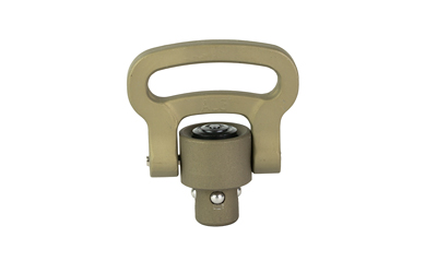 ALG Defense Swivel, Desert Dirt Color, Forged from 7075 T6 Aluminum, Quick Detach Swivel 05-224S