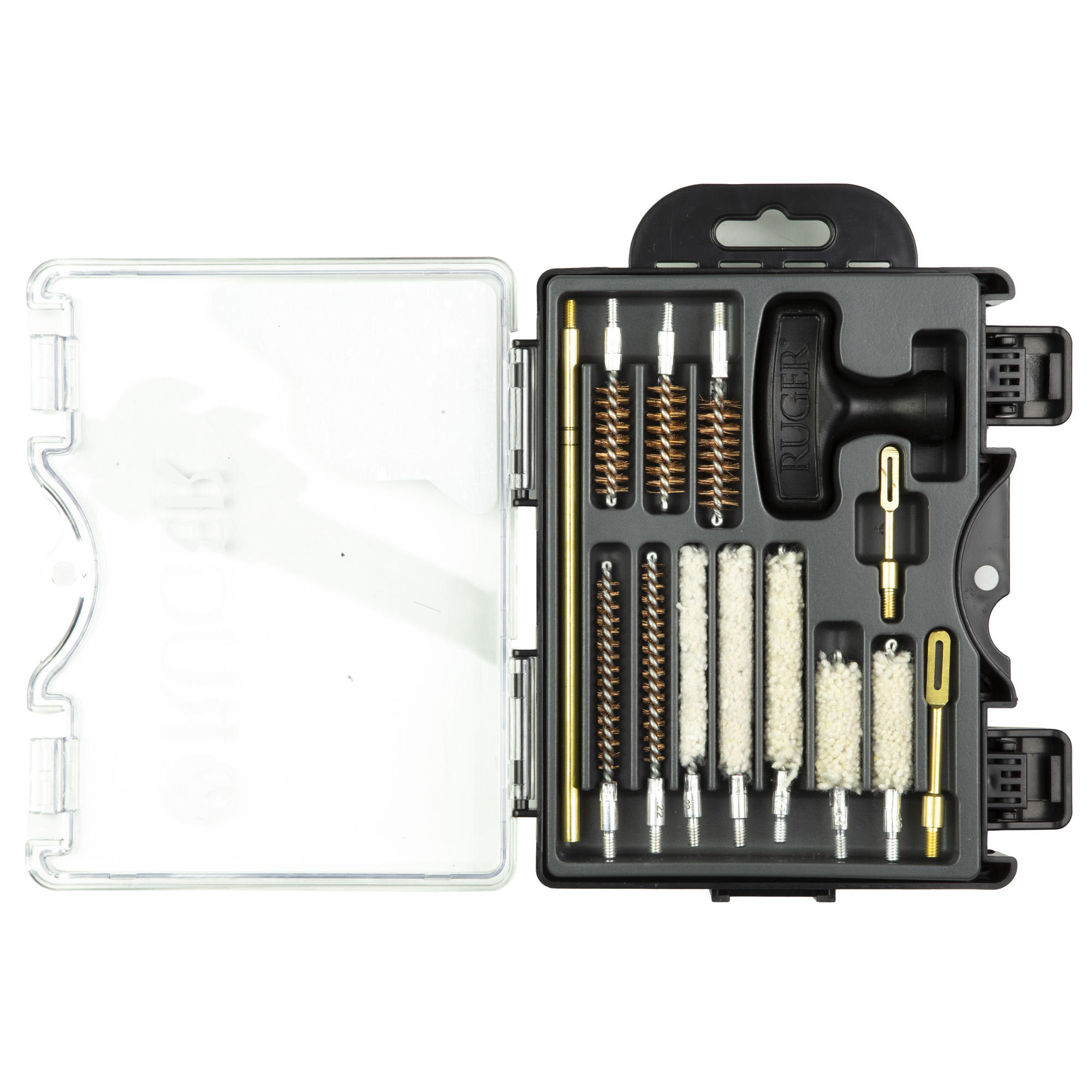 Allen Company Ruger Compact Handgun Cleaning Kit, 14 Piece, 38 Special-45 ACP, Molded Case 27821