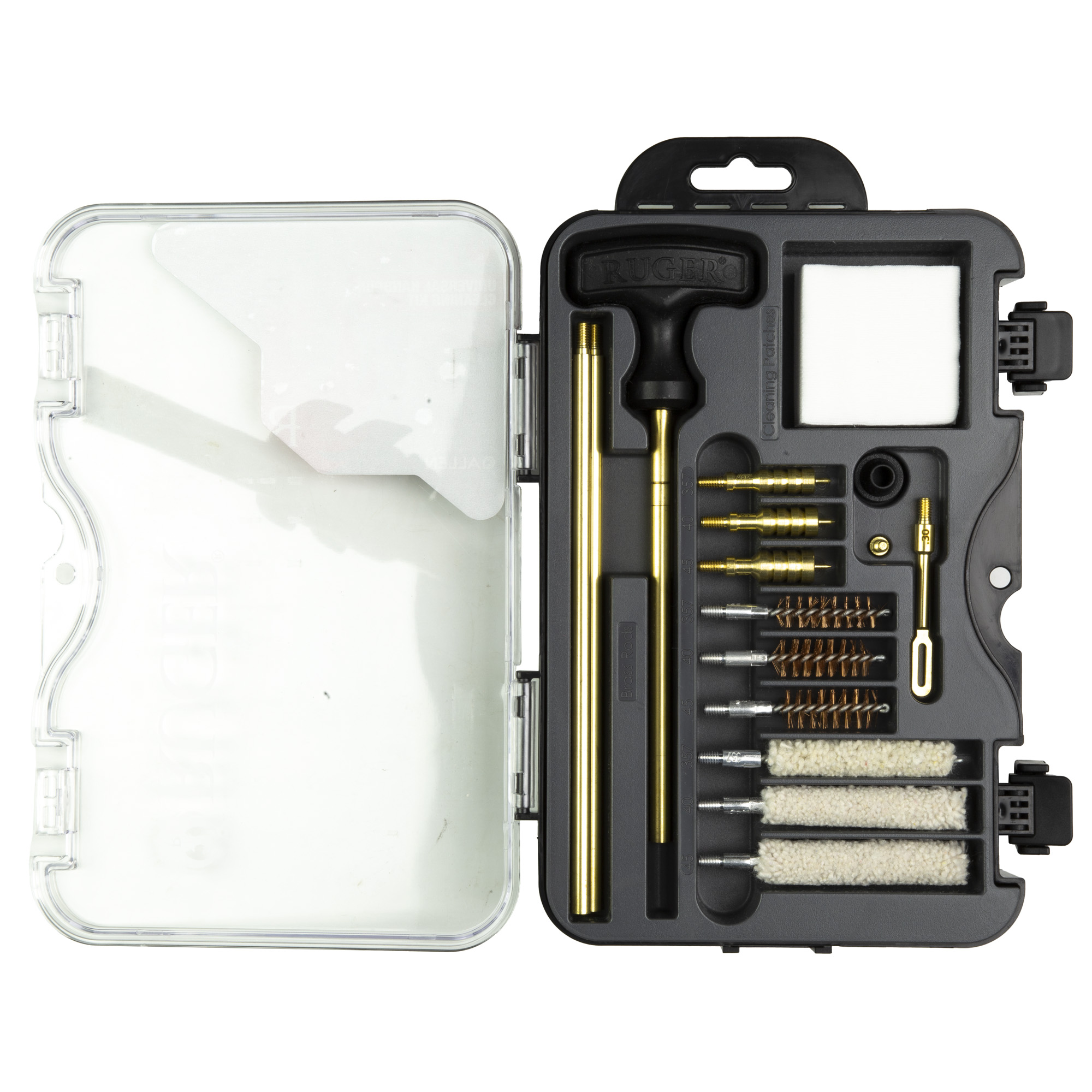 Allen Company Ruger Universal Handgun Cleaning Kit, 18 Piece, 380ACP to .45ACP, Molded Case 27836