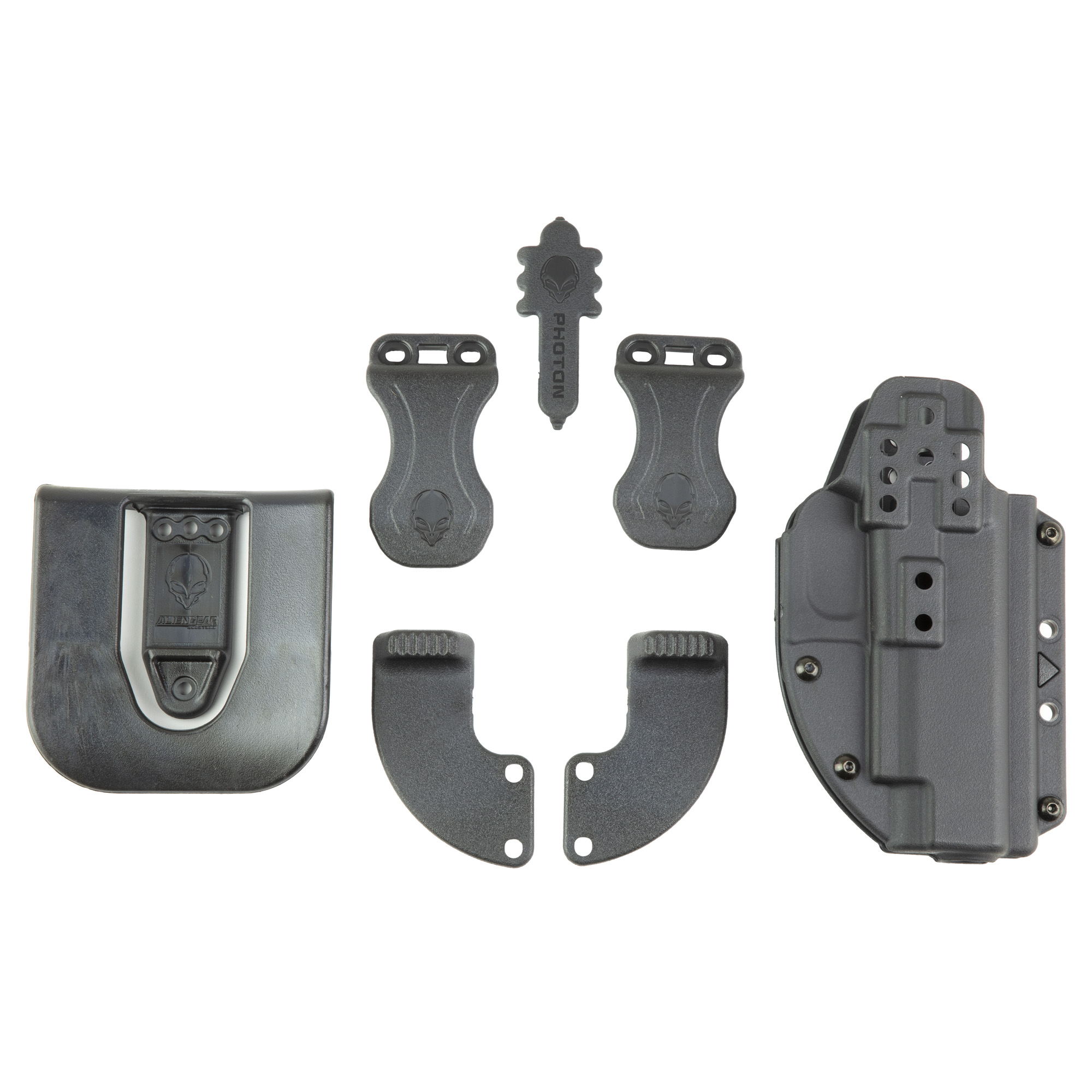 Alien Gear Holsters Photon Holster, Fits GLOCK 48/48MOS, Polymer Construction, Black, Ambidextrous PHO-0943-L0-D