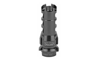 LanTac USA LLC Dragon, Muzzle Brake, 308WIN/762NATO, Black Color, With Dead Air Sandman KEYMO Suppressor Mount, Includes Timing Shim DGN762B-DA