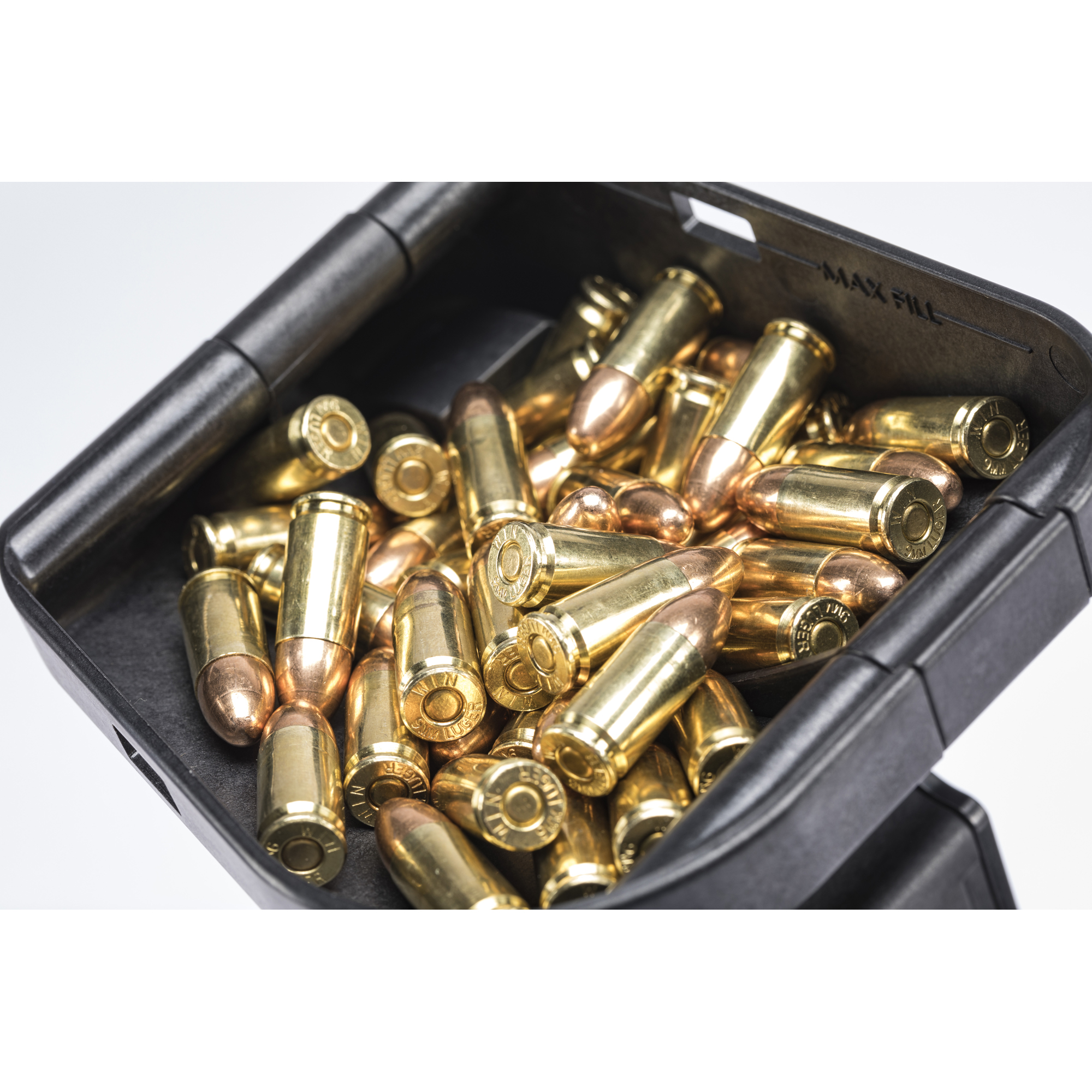 Magpump Magazine Loader, Magpump, Fits 9MM, Loads Most Double Stack Pistol Magazines, Fits Glock, Sig Sauer, Springfield, CZ and Ruger Magazines, Black MP-9MM