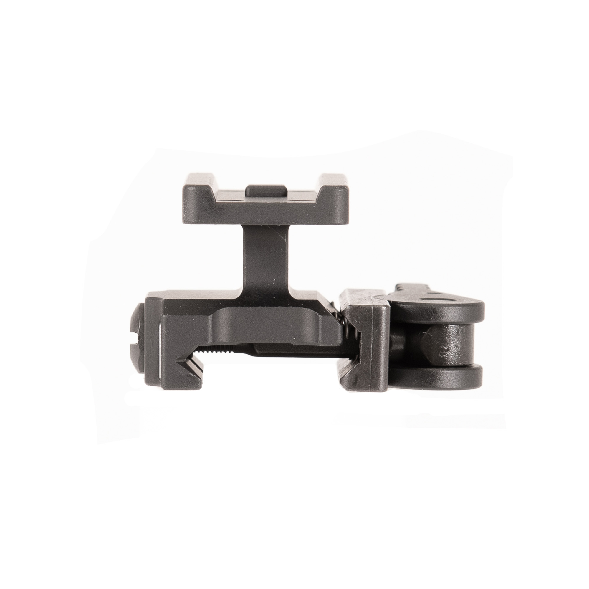 American Defense Mfg. AD-T1, Optic Mount, Co-Witness Height, Anodized Finish, Black, Quick Release, Fits Aimpoint Micro T1/T2/Comp M5 AD-T1-LW-10-STD