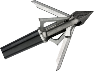 MUZZY BROADHEAD TROCAR HYBRID 100GR 4-BLADE 1 5/8 CUT 3PK