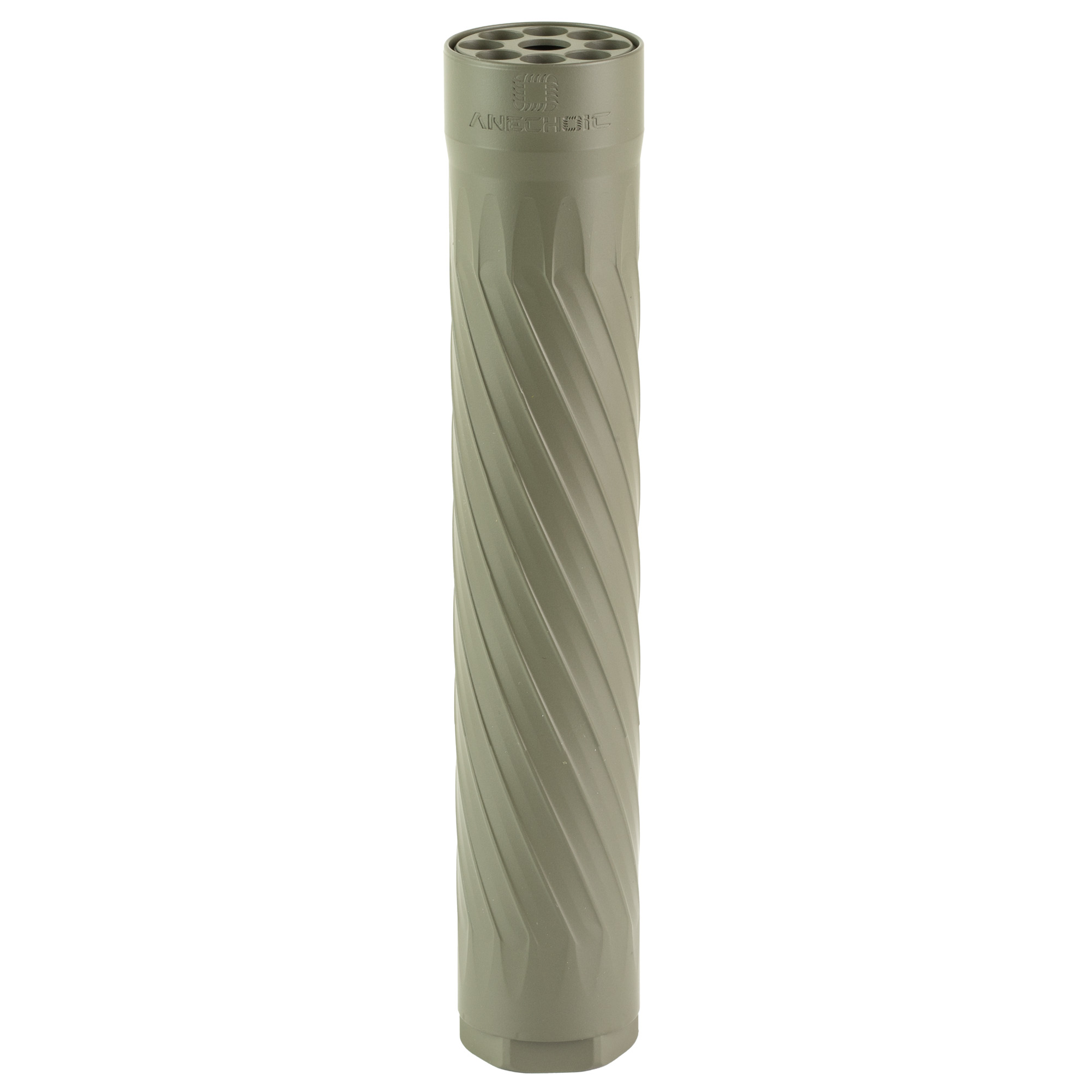ANECHOIC 22, Suppressor, 22LR/22 WMR, Titanium and Aluminum Construction, Cerakote Finish, Olive Drab Green, Includes Titan 1/2X28 Direct Thread Mount X-22-OD