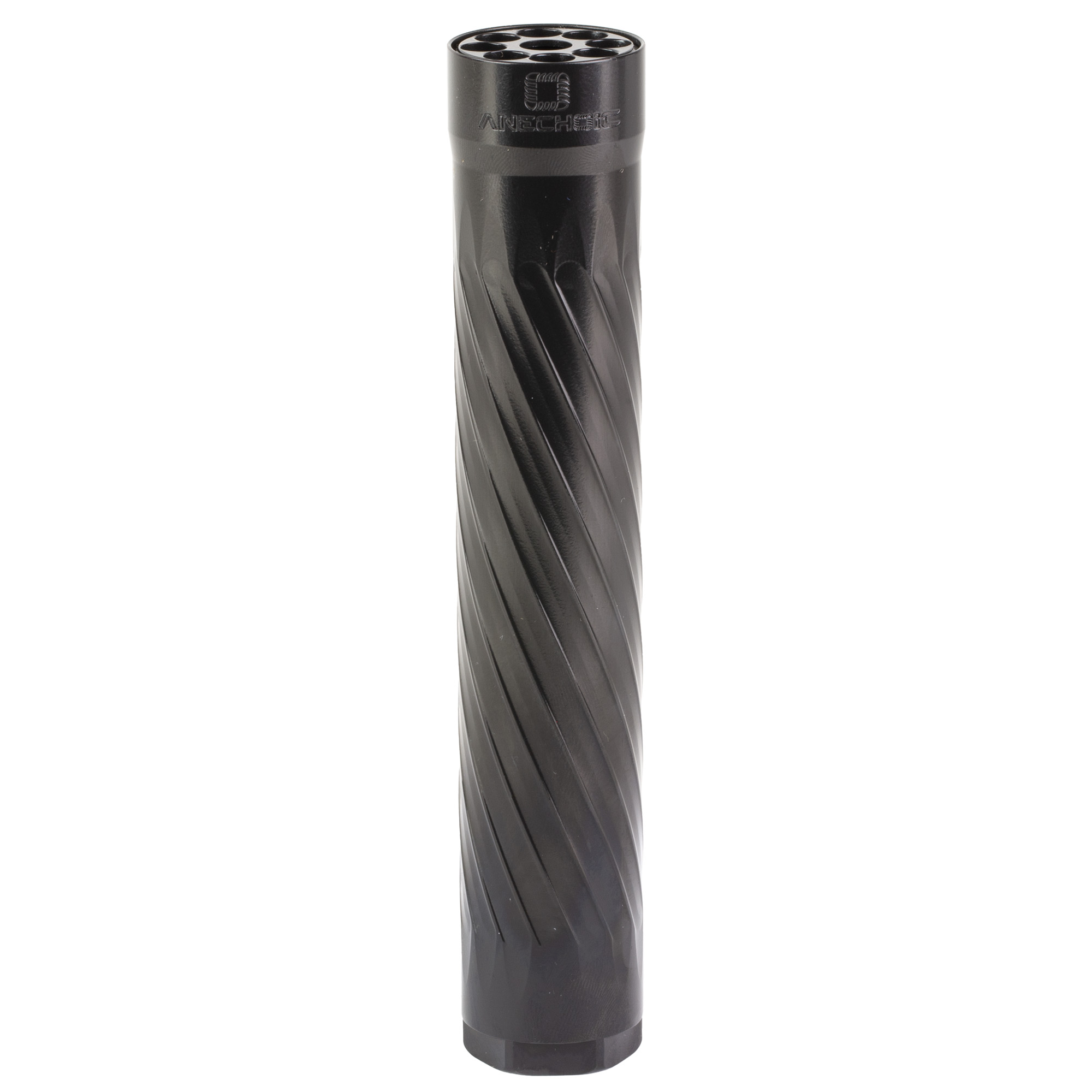 ANECHOIC 22, Suppressor, 22LR/22 WMR, Titanium and Aluminum Construction, Cerakote Finish, Black, Includes Titan 1/2X28 Direct Thread Mount X-22-B