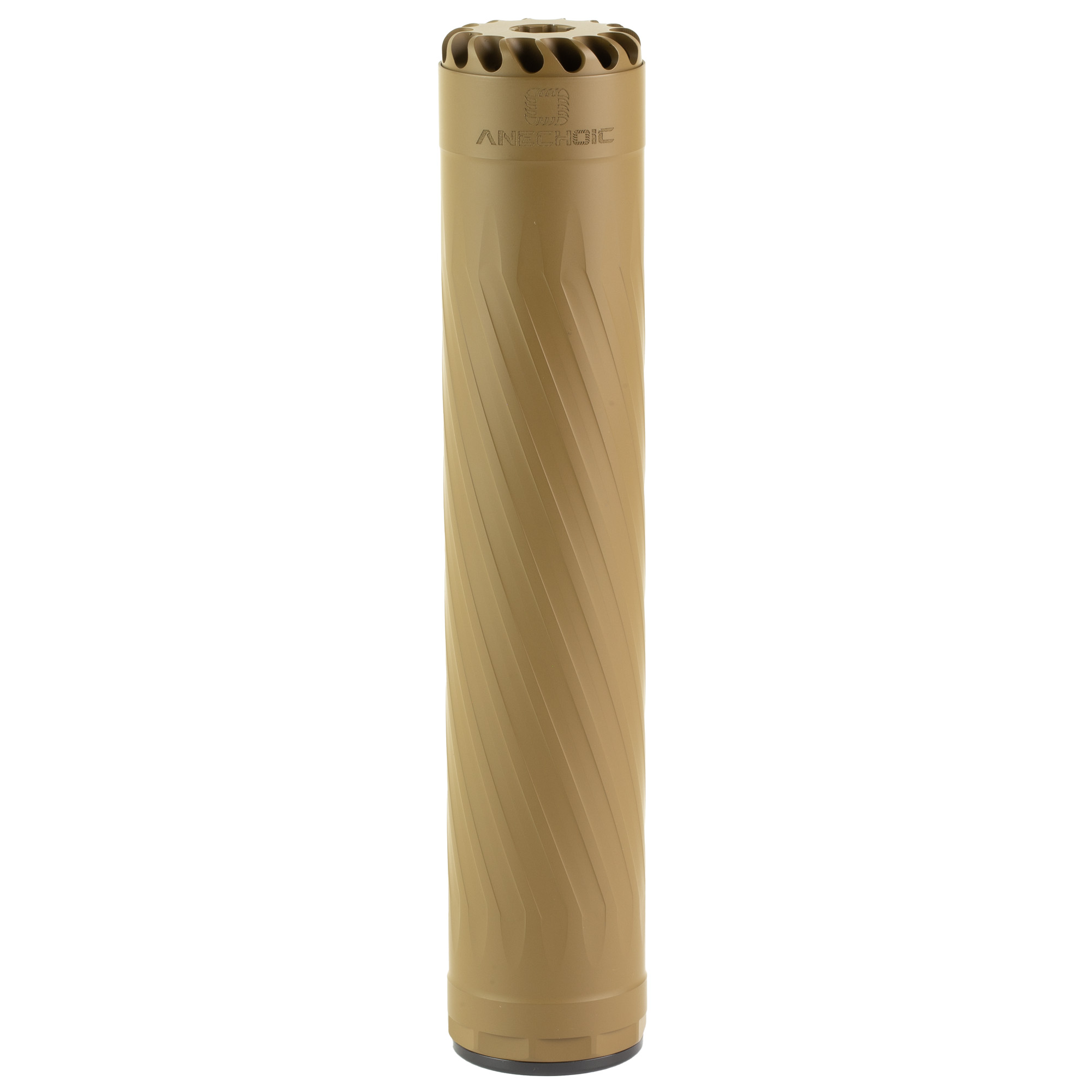 ANECHOIC 30L, Suppressor, 30 Caliber, Titanium Construction, Cerakote Finish, Flat Dark Earth, Includes 5/8X24 Direct Thread Mount X-30-FDE-L