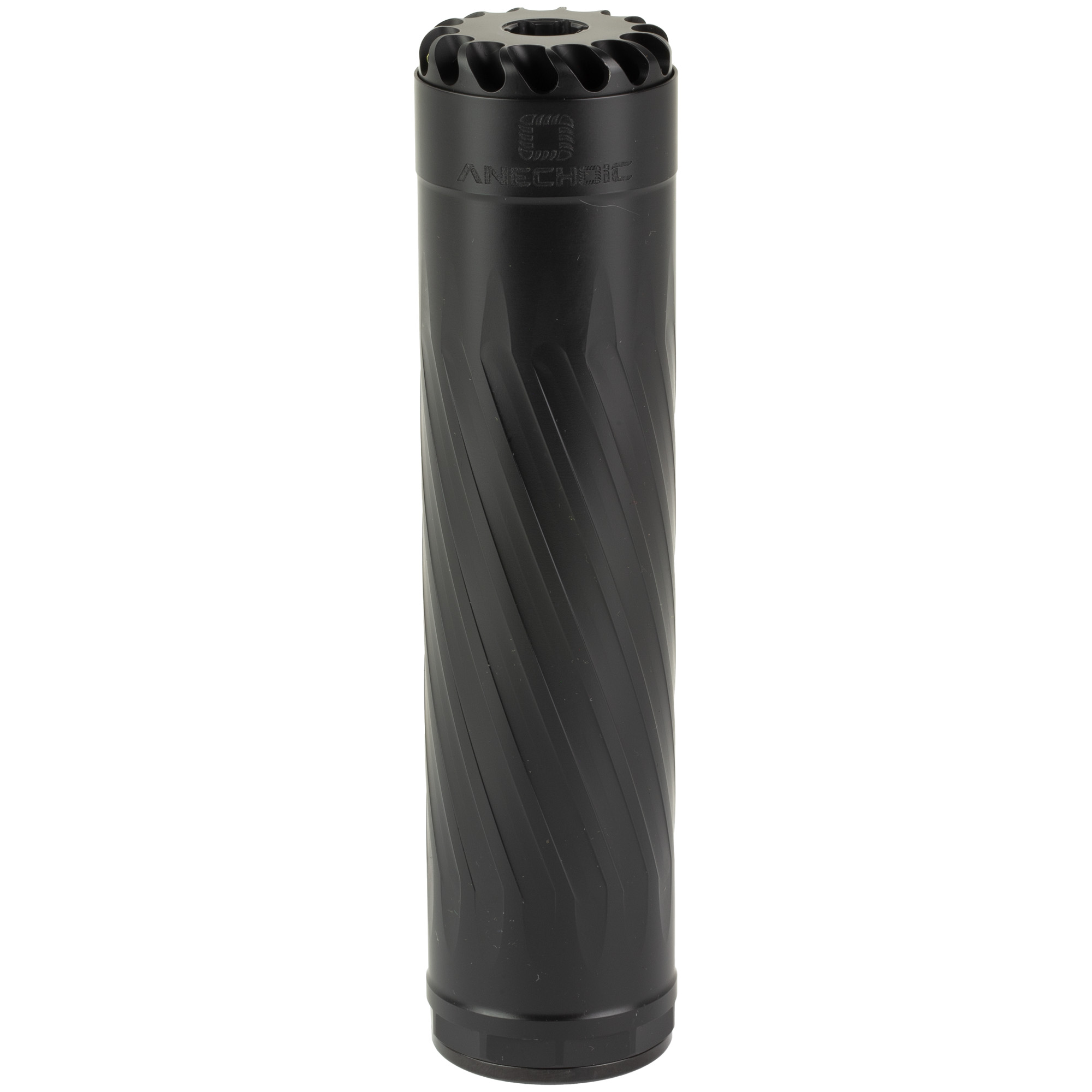 ANECHOIC 35, Suppressor, 9MM, Titanium Construction, Cerakote Finish, Black, Includes 1/2X28 Direct Thread Mount X-35-B