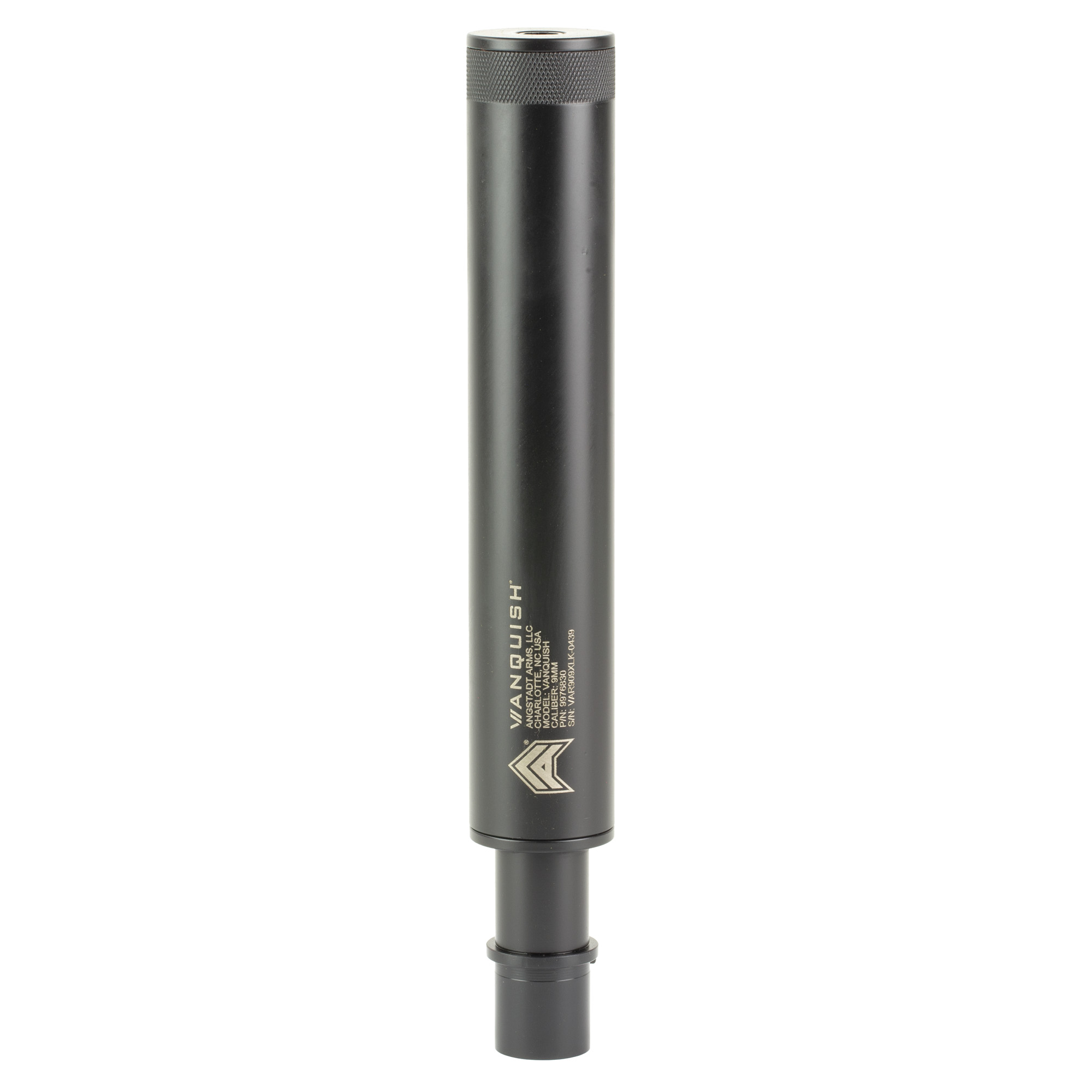 Angstadt Arms Vanquish-9, Integrally Suppressed Barrel, 9MM, 10.5, Cerakote Finish, Black AAVIS09B01