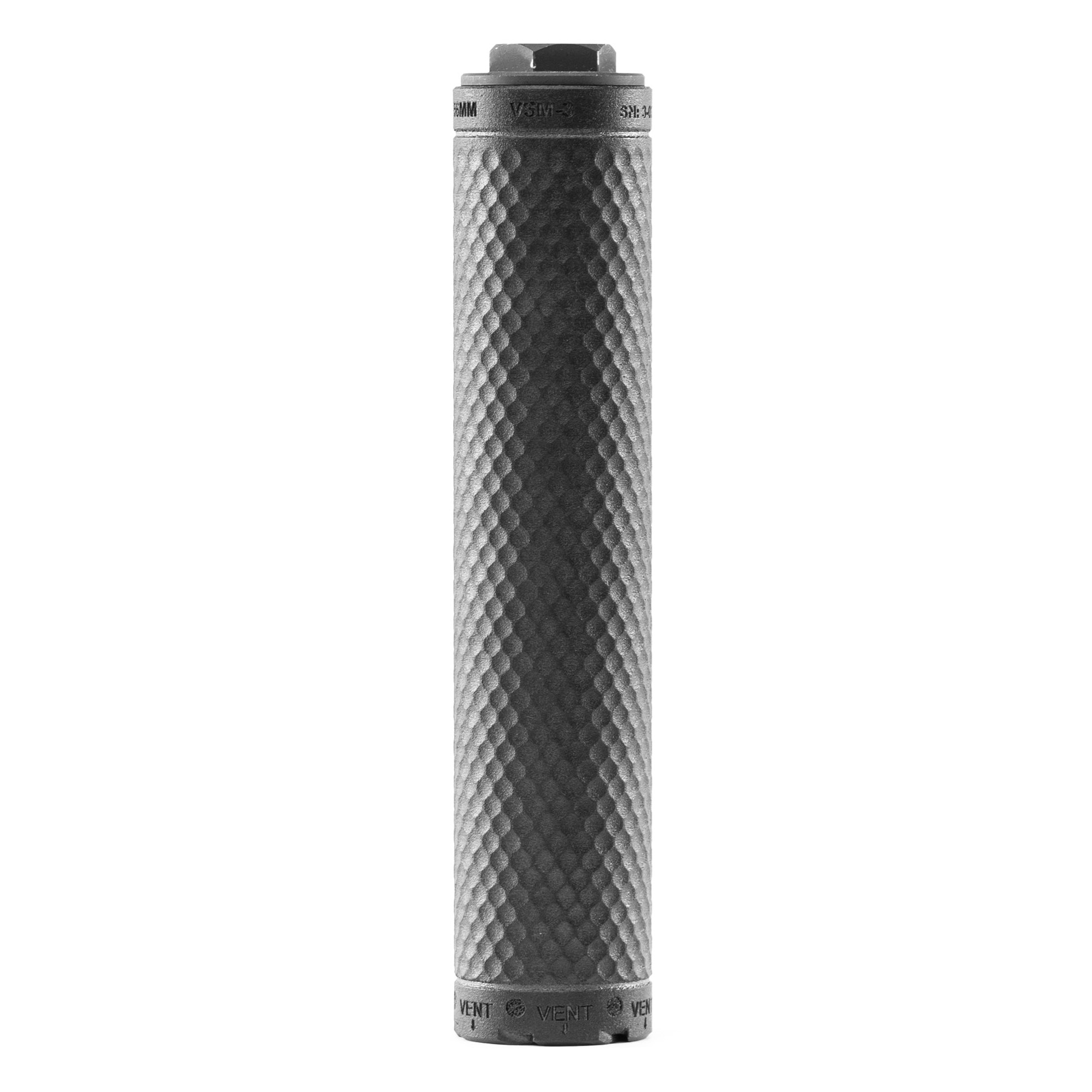 PTR Industries Vent 3, Suppressor, 7.75, 223 Remington/556NATO, PVD Finish, Black, Direct Thread 1/2x28, Titanium Construction V3-5560101