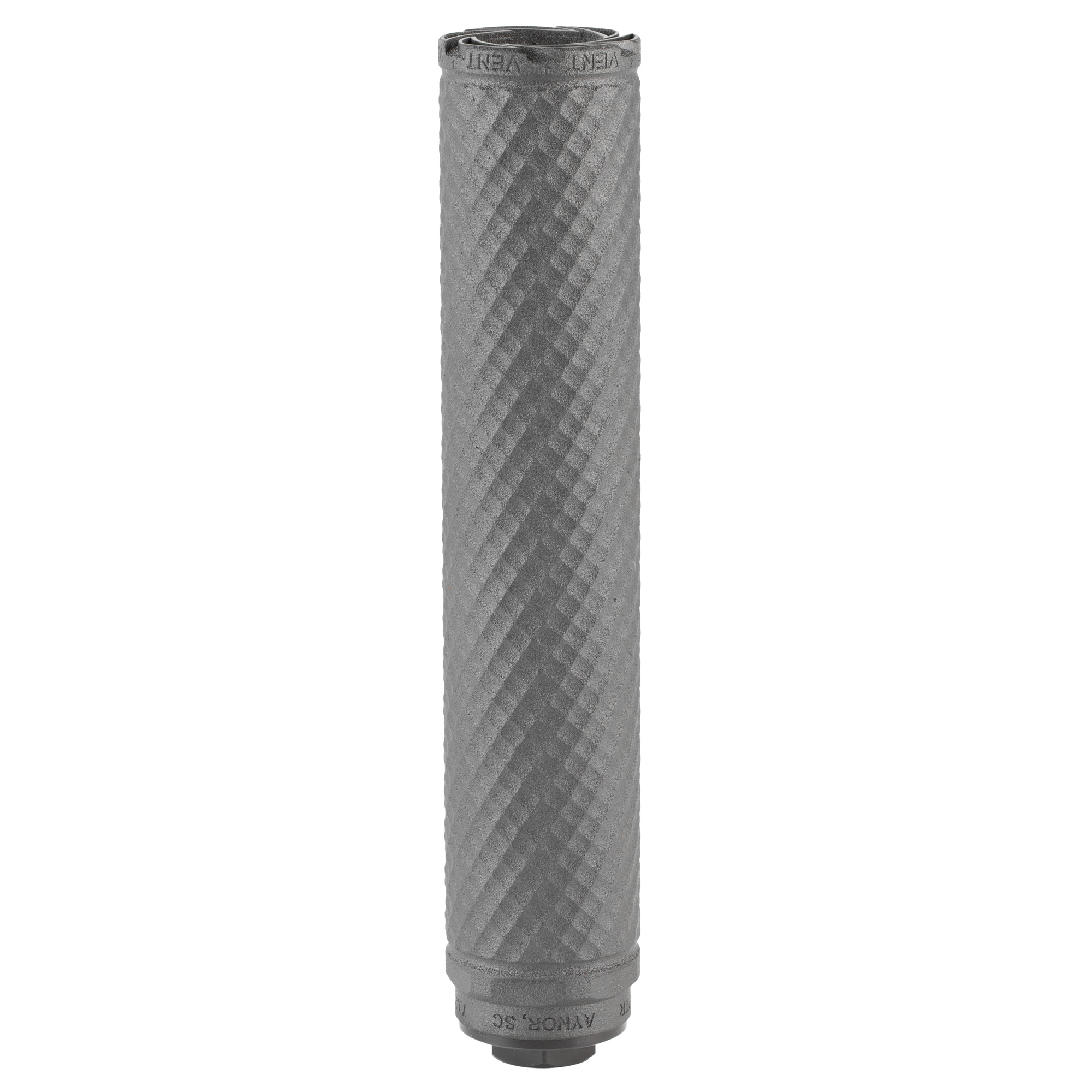 PTR Industries Vent 1, Suppressor, 8.74, 308 Winchester/762NATO, PVD Finish, Black, Direct Thread 5/8x24, Titanium Construction V1-3080101