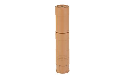 Rugged Suppressors Oculus 22 with ADAPT Modular Technology, Rimfire Suppressor, 22 LR to 5.7X28mm, Length:  Standard Configuration: 5.25, Short Configuration: 3.25, Weight: Standard Configuration: 6.9oz, Short Configuration: 4.3oz, Entirely 17-4PH St