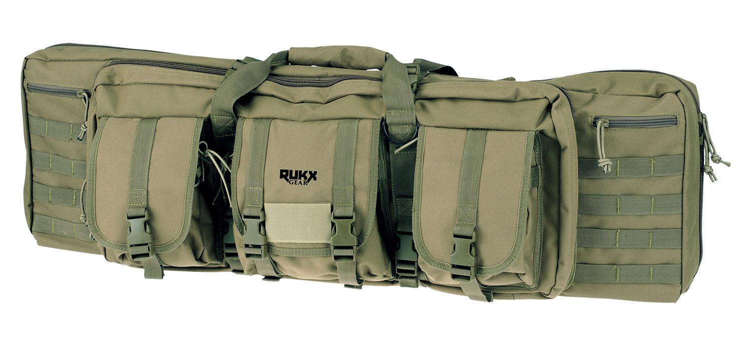 Rukx Gear ATICT42DGG Tactical Double Gun Case 42 Water Resistant