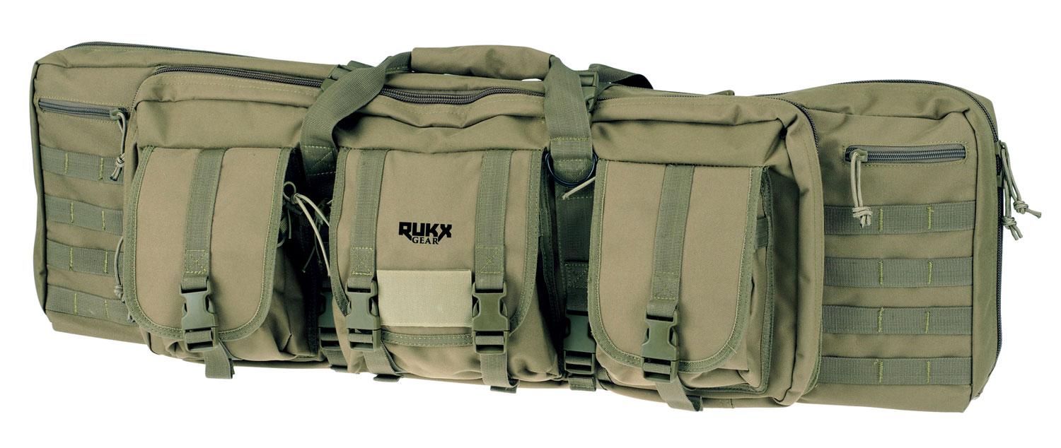 Rukx Gear ATICT36DGG Tactical Double Gun Case 36 Water Resistant